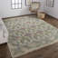 Beall Wool Floral Area Rug in Ivory-2147417290