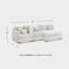 Canapé modulaire 3 pièces avec méridienne Snodoodle-2137916685