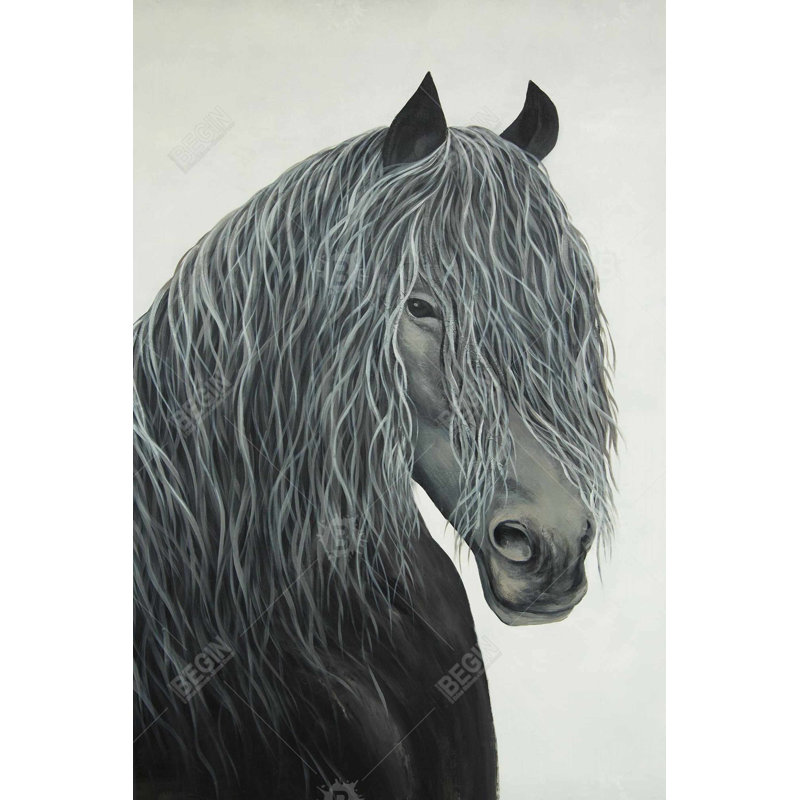 «Wild Heart Horse», H 36 po x l 24 po