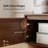 94.48" Modern TV Stand Media Console Extra Long Entertainment Center with Storage Cabinets Walnut