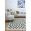 Moodi Modern Shaggy Area Rug Checkered Design-122009908-122425661