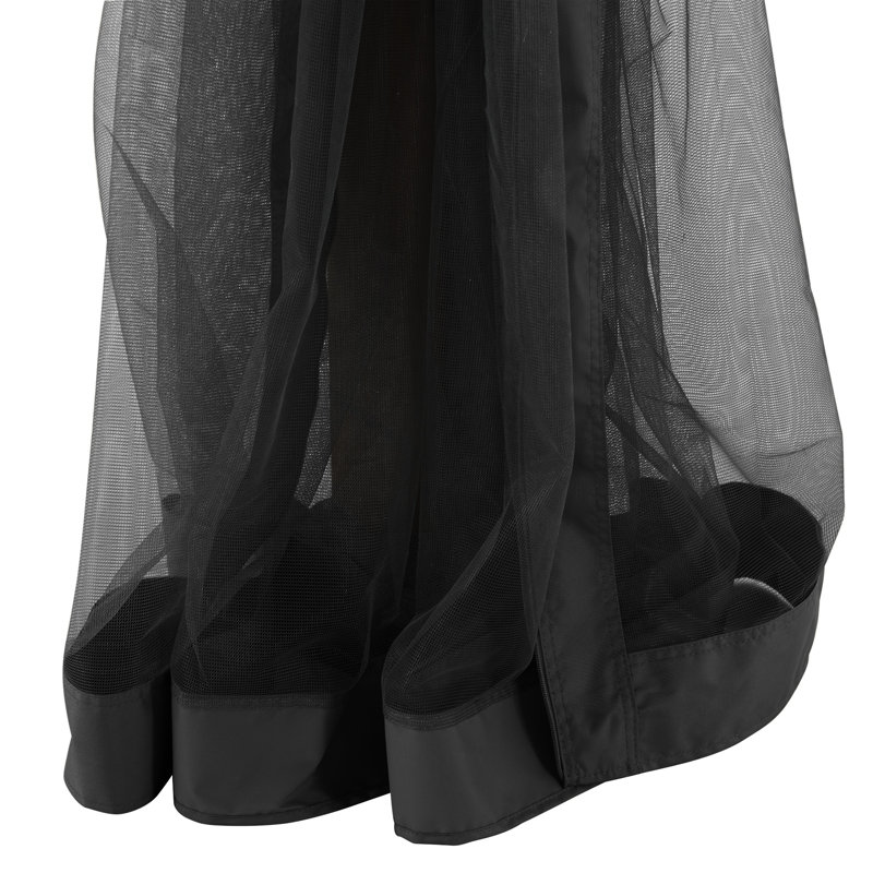 Sunjoy Black Weather-Resistant Mosquito Netting for 12' x 20' Gazebos