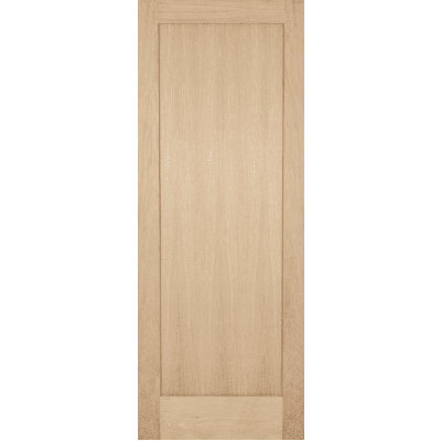 Beckemeyer Oak Shaker P10 1 Panel Internal Door