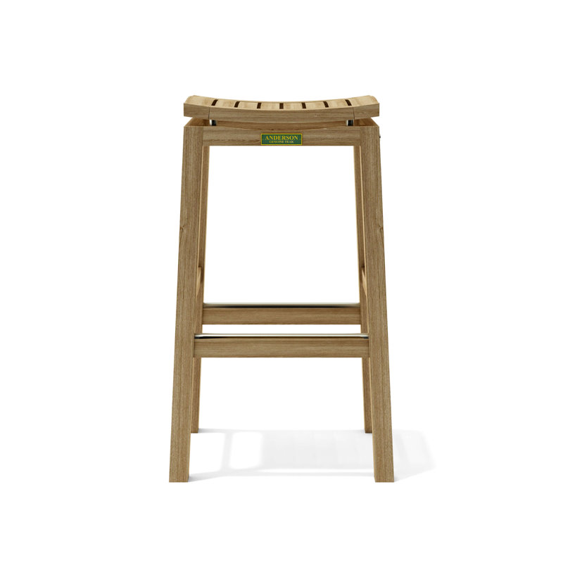 Winston Outdoor Teak Bar Stool
