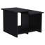 Table basse de 23,6 po avec tablette ouverte, espace de rangement pour bureau personnel-1465704136