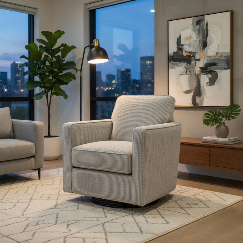 Fauteuil coulissant en coton Stitches