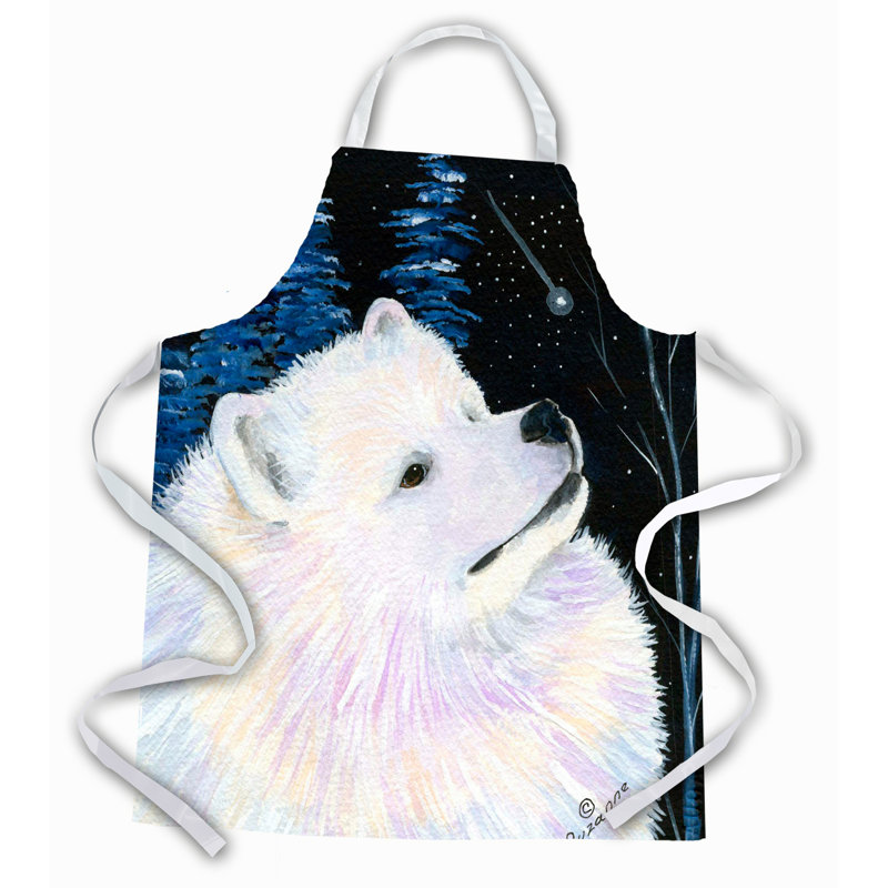 No Pattern Bib Apron