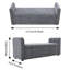 Bailidh Linen Upholstered Storage Bench