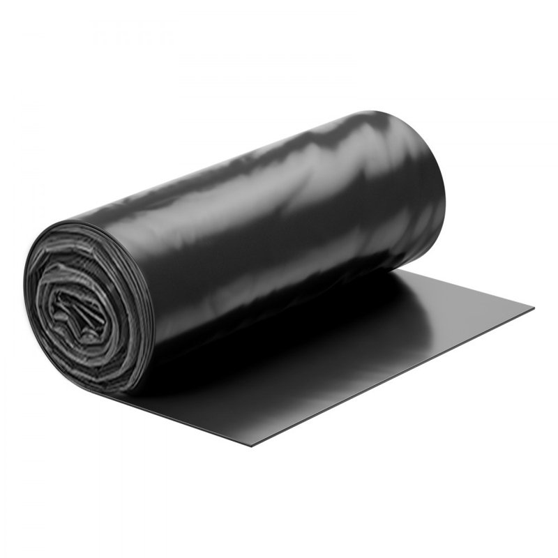 3FT x 50FT Plastic Sheeting Heavy Duty, 4 Mil Thick Plastic Sheeting Roll, Plastic Drop Cloth Painters Tarp, Polyethylene Covering for Crawl Space Vapor Barrier, Multi-Purpose, Black