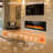 50" Thin Electric Fireplace-1301653092