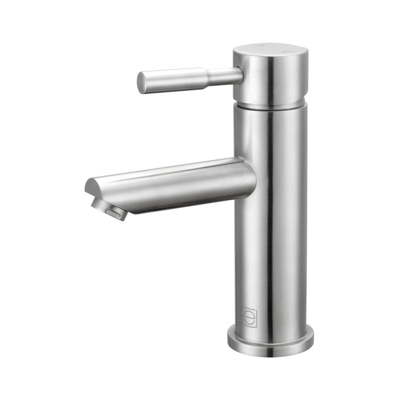 Mia Single-Hole Single-handle Bathroom Faucet, Brushed Nickel