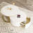 Modern Round Nesting Coffee Table Fluted with Drawer-732696506-732696509