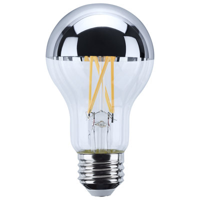 12 Watt A19 LED Medium Base 2700K CCT Silver Crown 100 Watt Replacement