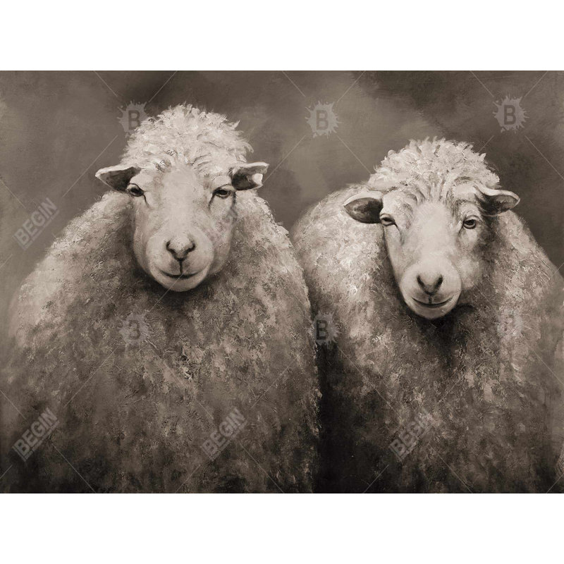 Sheep sépia