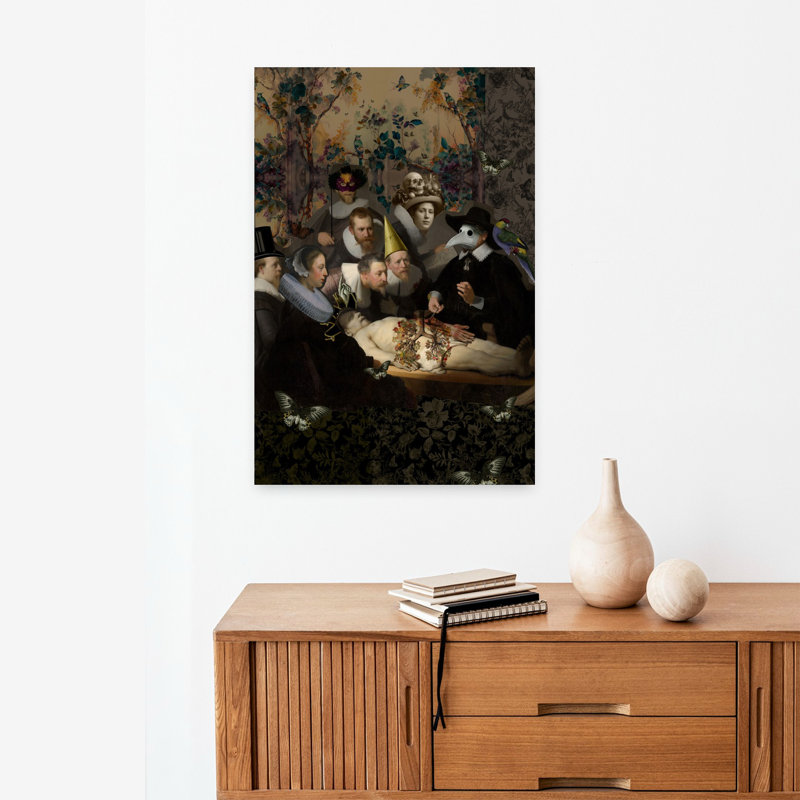 Art contemporain contemporain abstrait, H 24 po x l 16 po