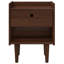 45 cm W Solid Wood Bedside Table