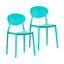 Stackable Outdoor Patio Dining Side Chair-228949479