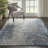 Malaya Abstract Hand-Tufted Blue/Gray Area Rug-1216801347