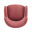 Luxueux fauteuil à oreilles avec coussin à ressorts ensachés et velours de polyester doux, parfait pour le confort et le style dans n'importe quelle pièce.-469242034