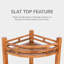 Knudsen Solid Wood Free-Standing Bathroom Shelves