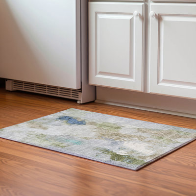 Tapis abstrait lavable à la machine de qualité supérieure Emest AMF1914