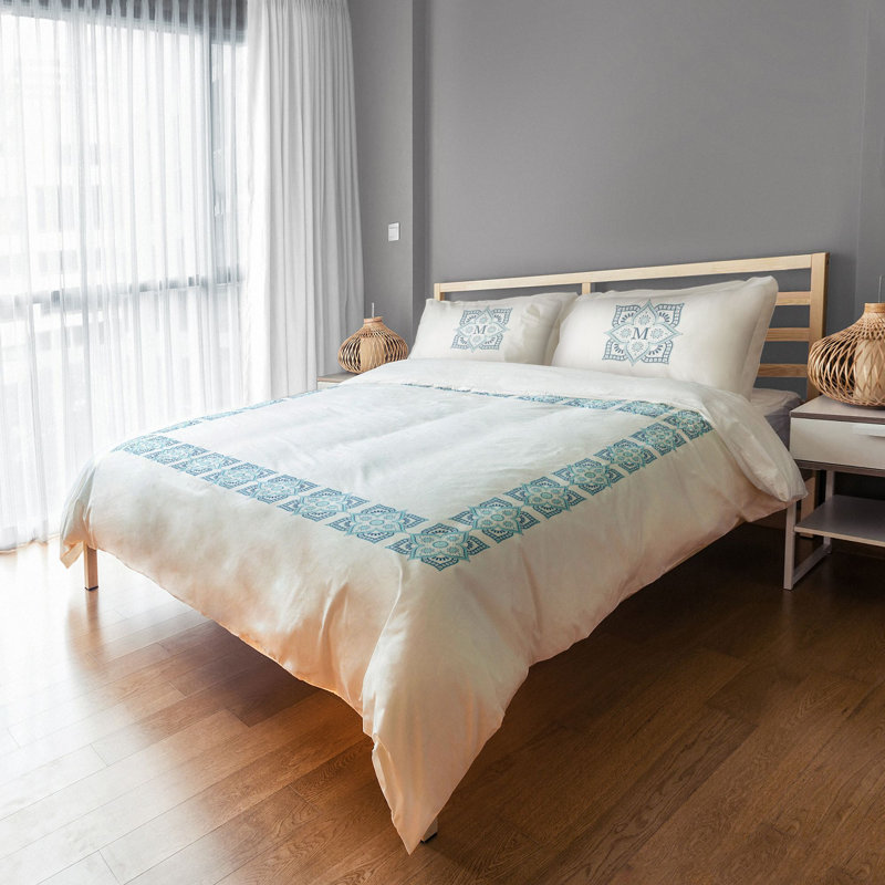 Polyester Geometric Shapes Duvet Cover