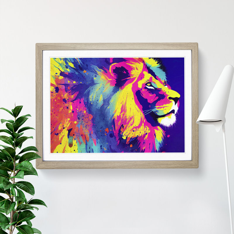 Splashed Lion Vol.5 - Print, Oak