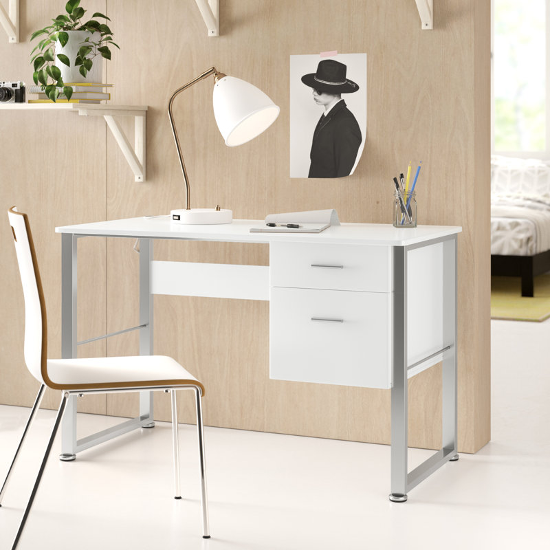 Brabham Metal Base Writing Desk