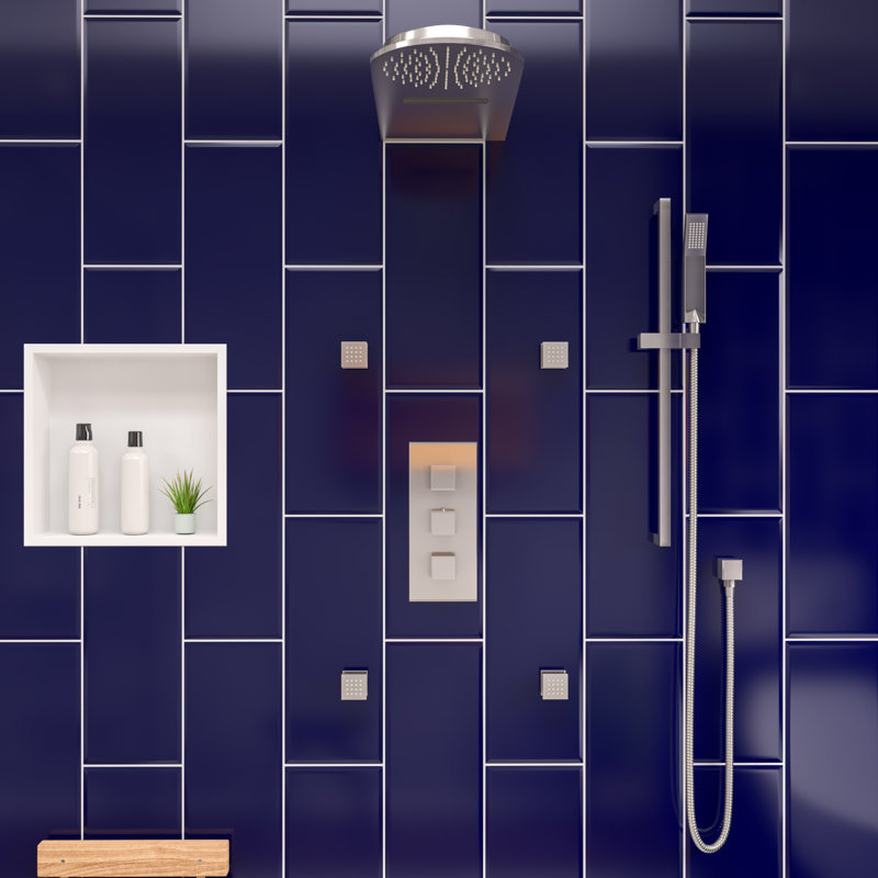 Full/Standard Handheld Shower Head 2.5 GPM GPM, Brushed Nickel