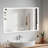 48*32In LED Framed Bathroom Vanity Mirror (Includes Mirror Only)