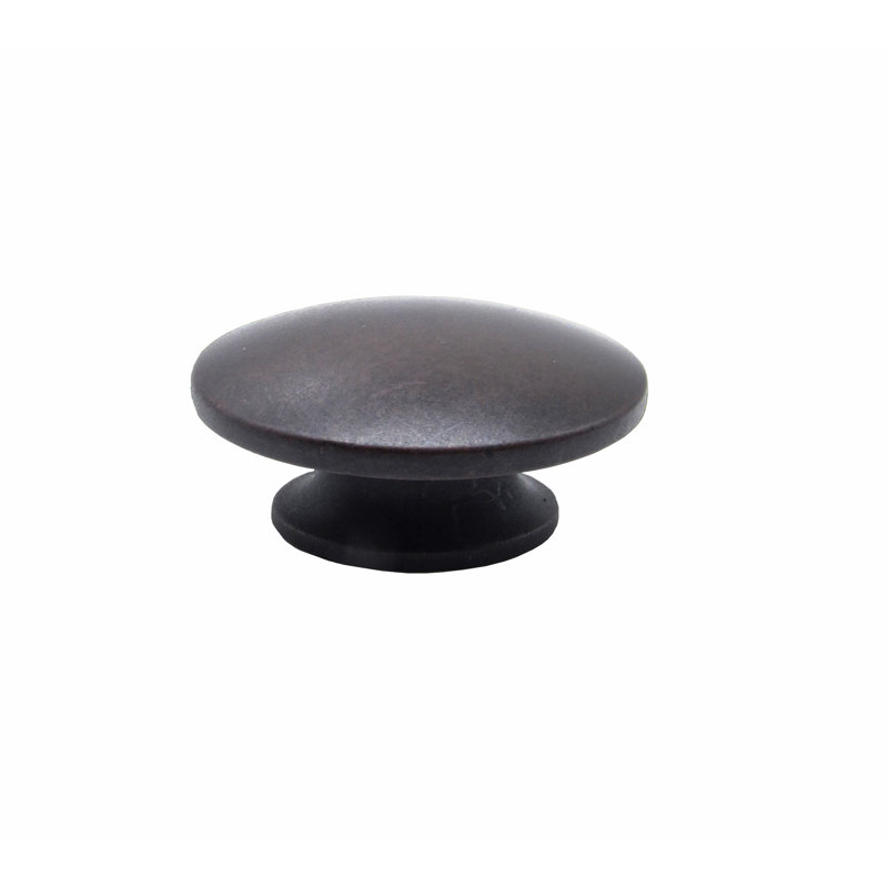 Bouton ovale, Bronze huilé