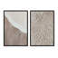 Wave Formations Duo I Set of 2 Prints in a Polished Silver Frame, 16" x 12"-380737933-380737935