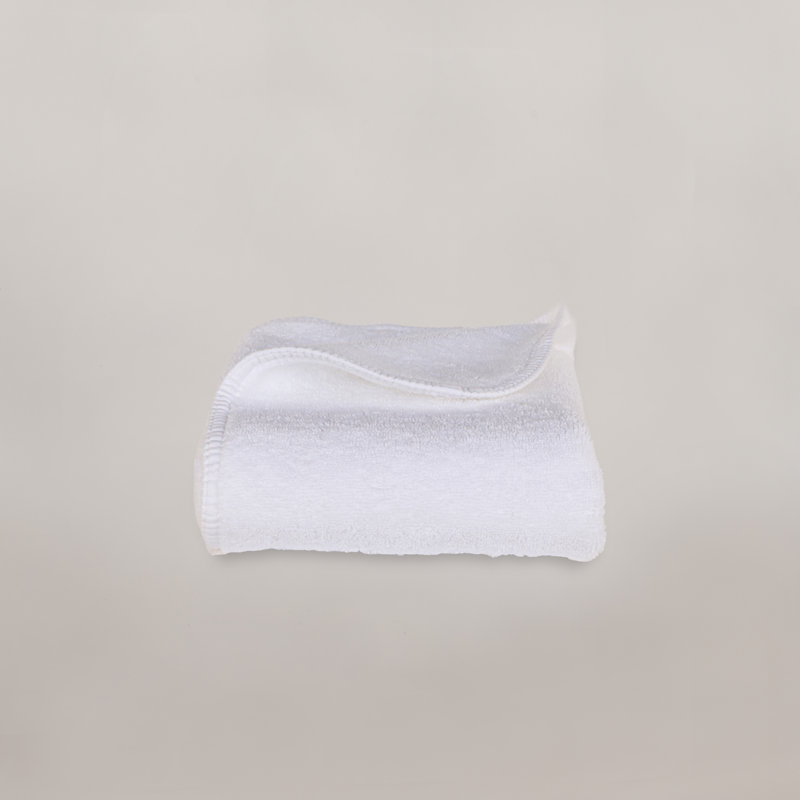 Lago Portuguese Long-Staple 100% Cotton Towels, White, Hand Towels - 1 Pack