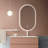 Lutjens Oval Mirror