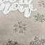 Winter Let It Snow Grey Square Cushion
