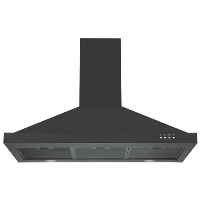 Ancona 36" Stainless Steel 450 CFM Convertible Wall Range Hood with Mesh Filter