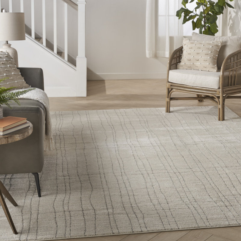 Geometric Indoor Rug, Rectangle 3'11" x 5'11"