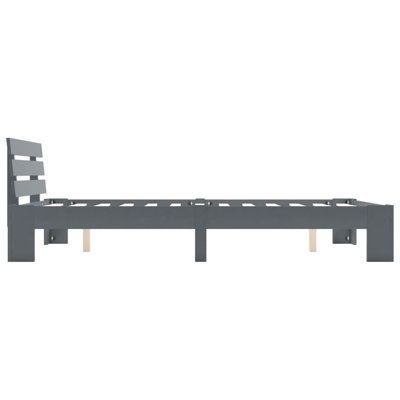 vidaXL Bed Frame Solid Pine Wood