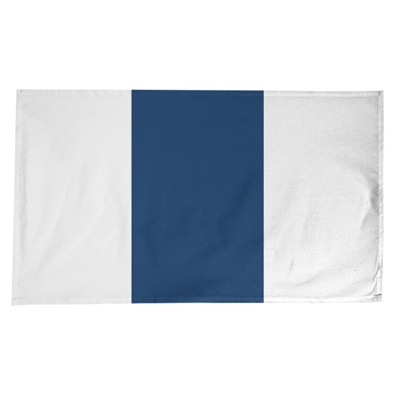 Nappe basket New Orleans, Nouvelle-Orléans, blanc / bleu marine / blanc