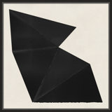 Origami 1' Framed Graphic Art Print on Glass