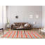 Tapis orange / blanc à carreaux-53650883