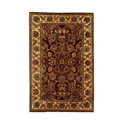 One-of-a-Kind 4' X 6'2" Wool Area Rug in