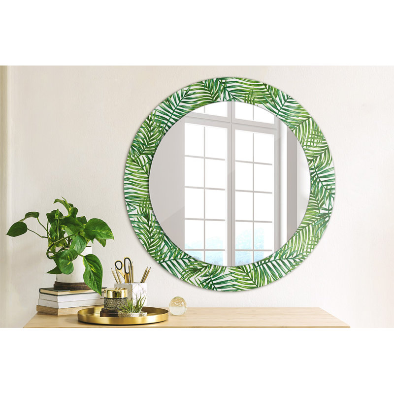 Huldar Glass Flat Wall Mirror