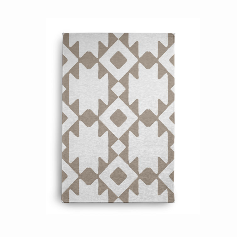 Chenille Geometric Indoor Rug