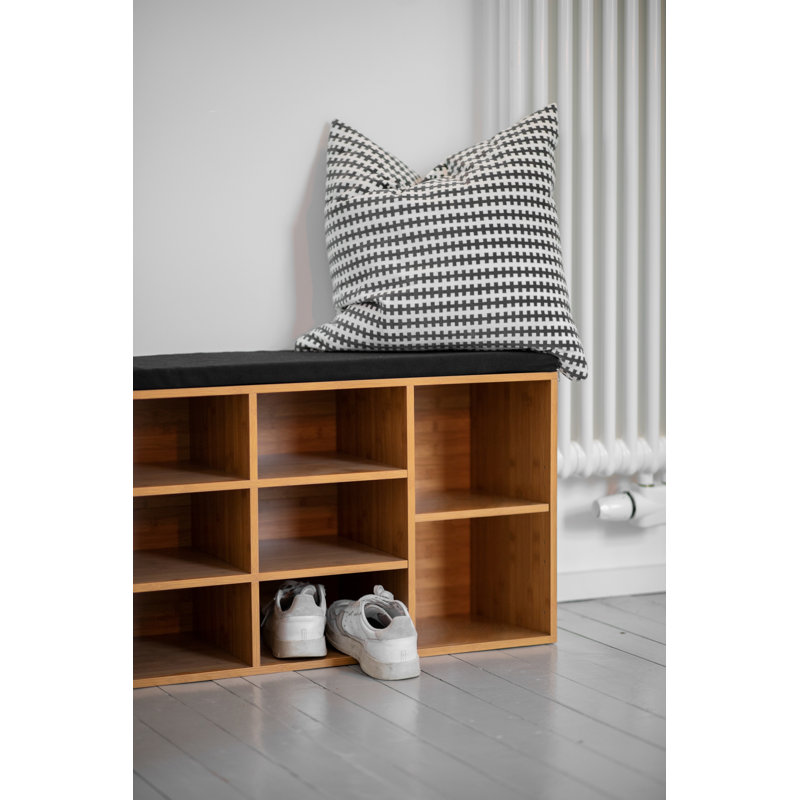 Polyester Upholstered Storage Bench