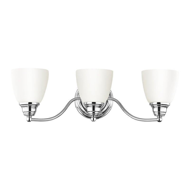 Mayday 3 - Light Dimmable Vanity Light, Polished Chrome