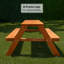 Table de pique-nique en bois Harriet Bee Kids