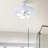 Socket Ceiling Fan With Light And Remote 360° Rotating Ceiling Fan 3 Colours And 3 Wind Speeds