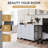 Lusia 18.2'' Wide 3 -Drawer Mobile File Cabinet