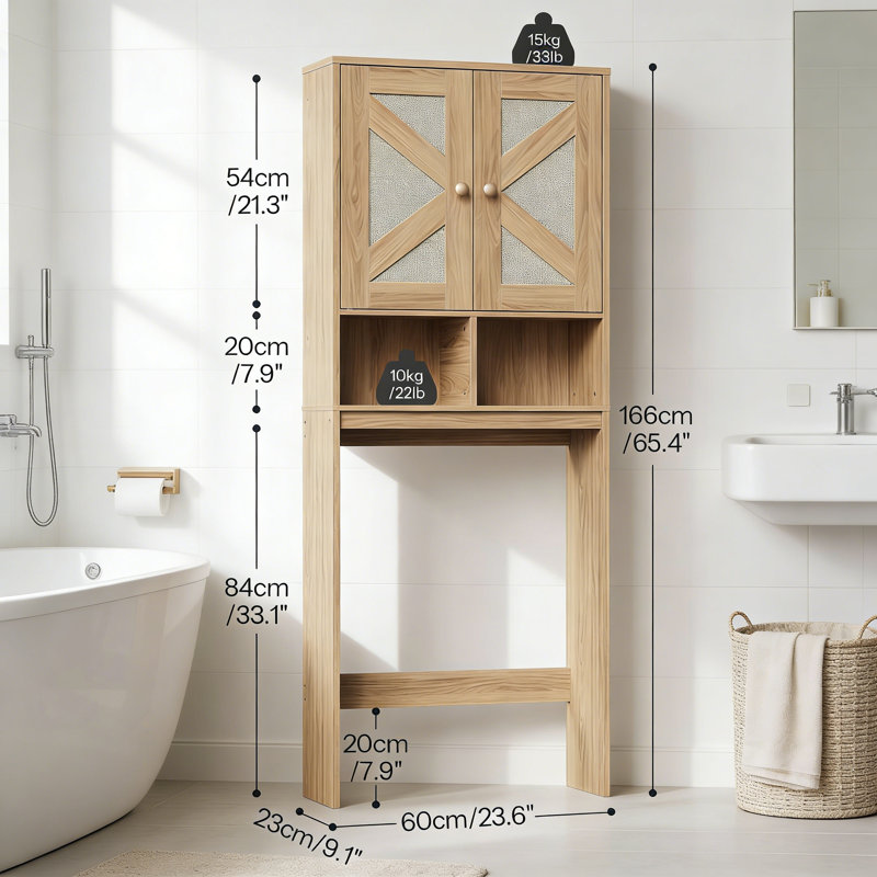 Over The Toilet Storage